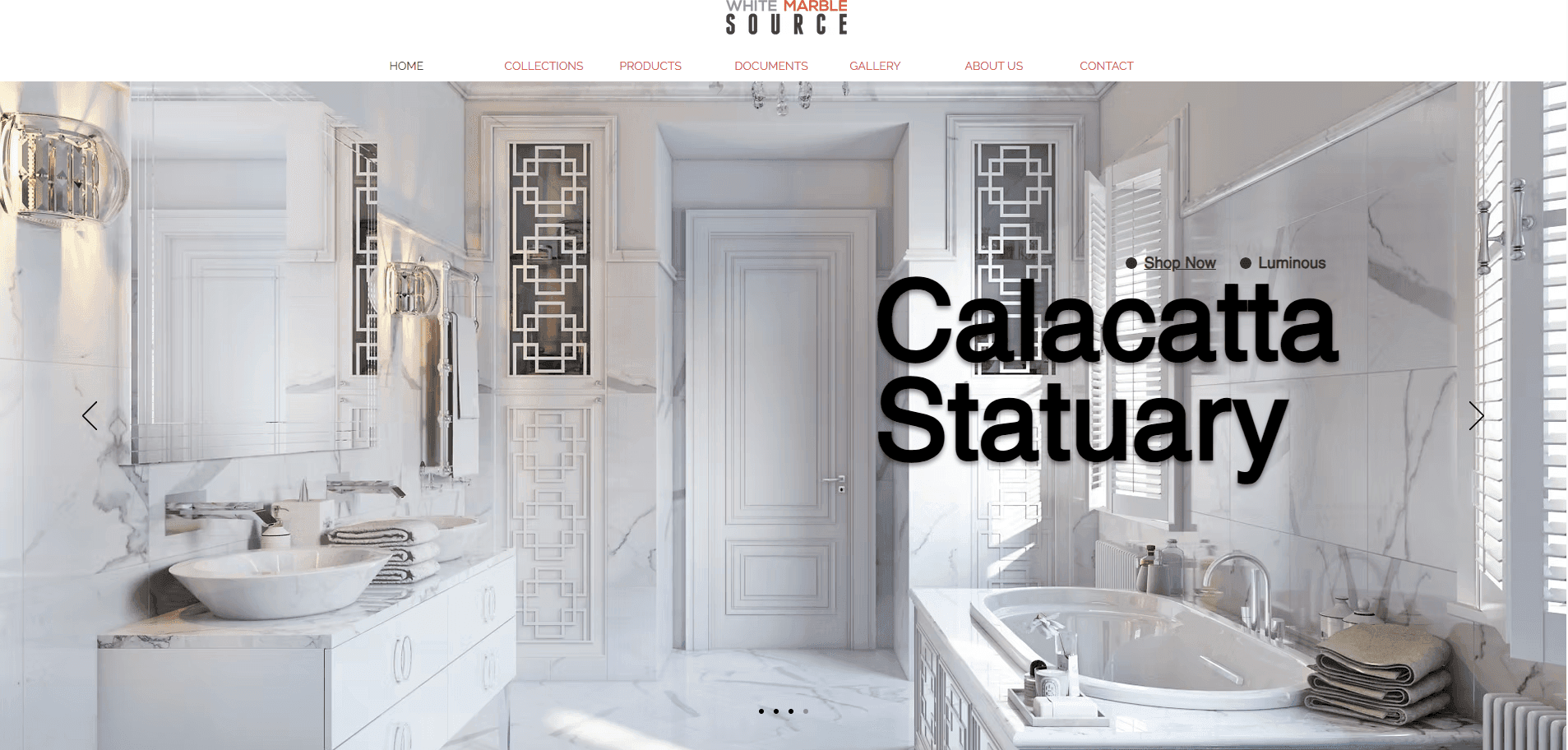 CG lifestyle rendering showcasing marble tiles in a promotional campaign layout to support product collection marketing.