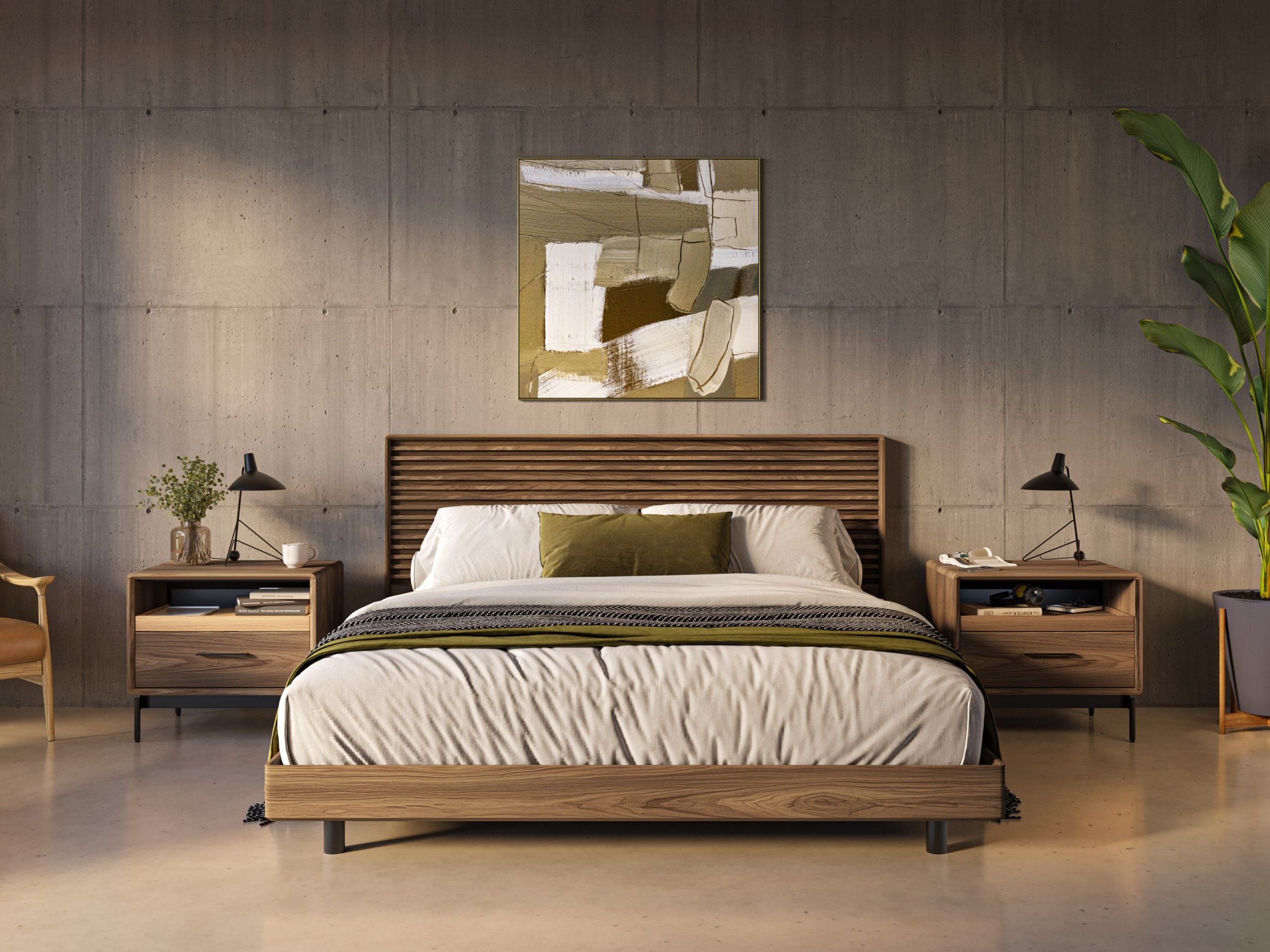 Bed Lifestyle CG Render