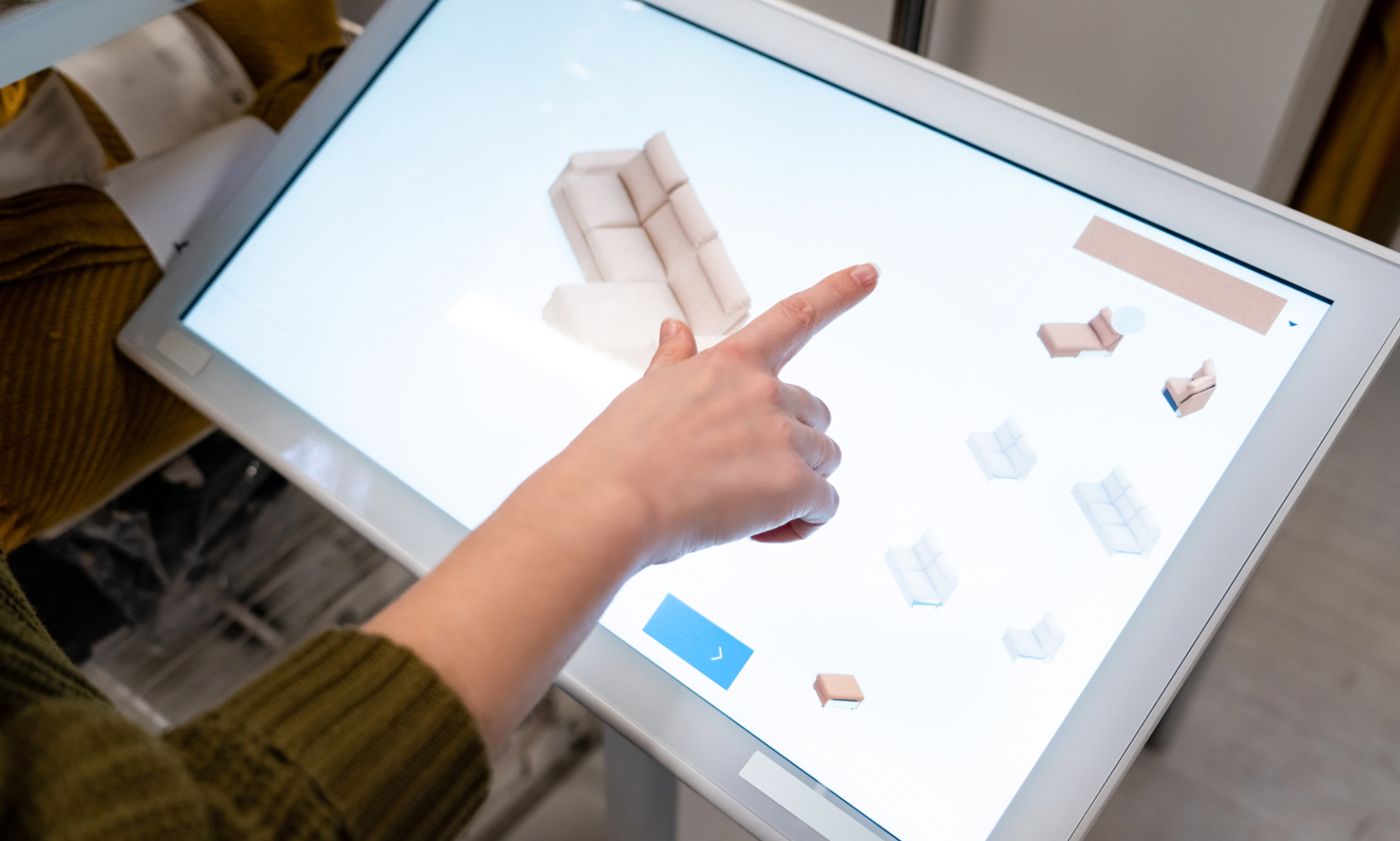 3D product configurator for ecommerce: real-time customization of furniture model