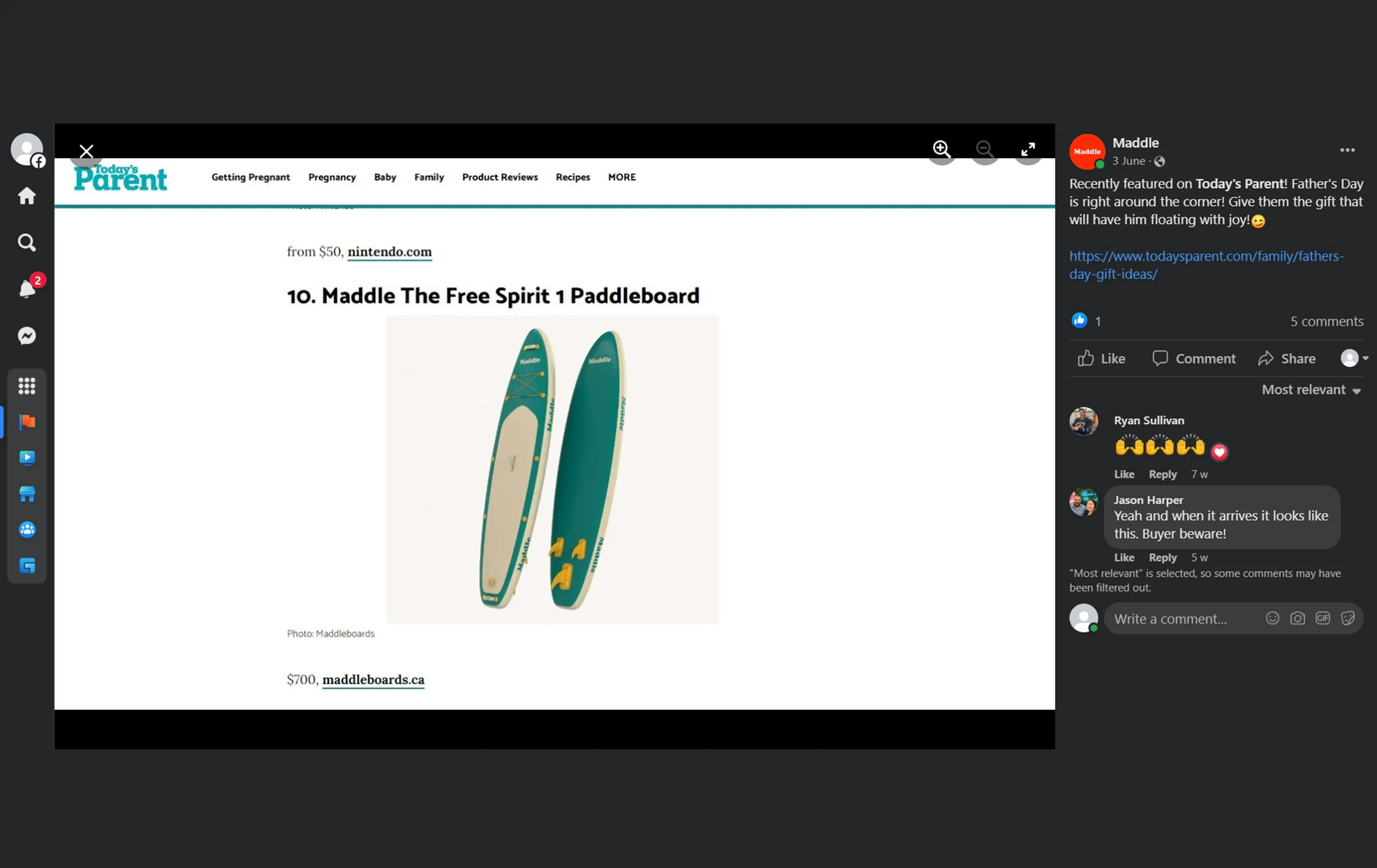 3D product rendering of a paddleboard, showcasing realistic CGI visualization and digital rendering