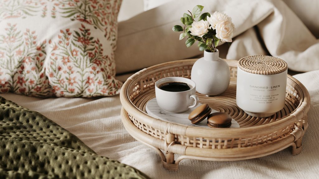 3D Lifestyle Visualization of Cozy Interior Setting