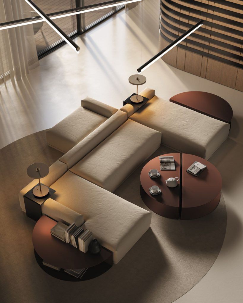 3D Furniture Rendering and Visualization – Modern Interior Design