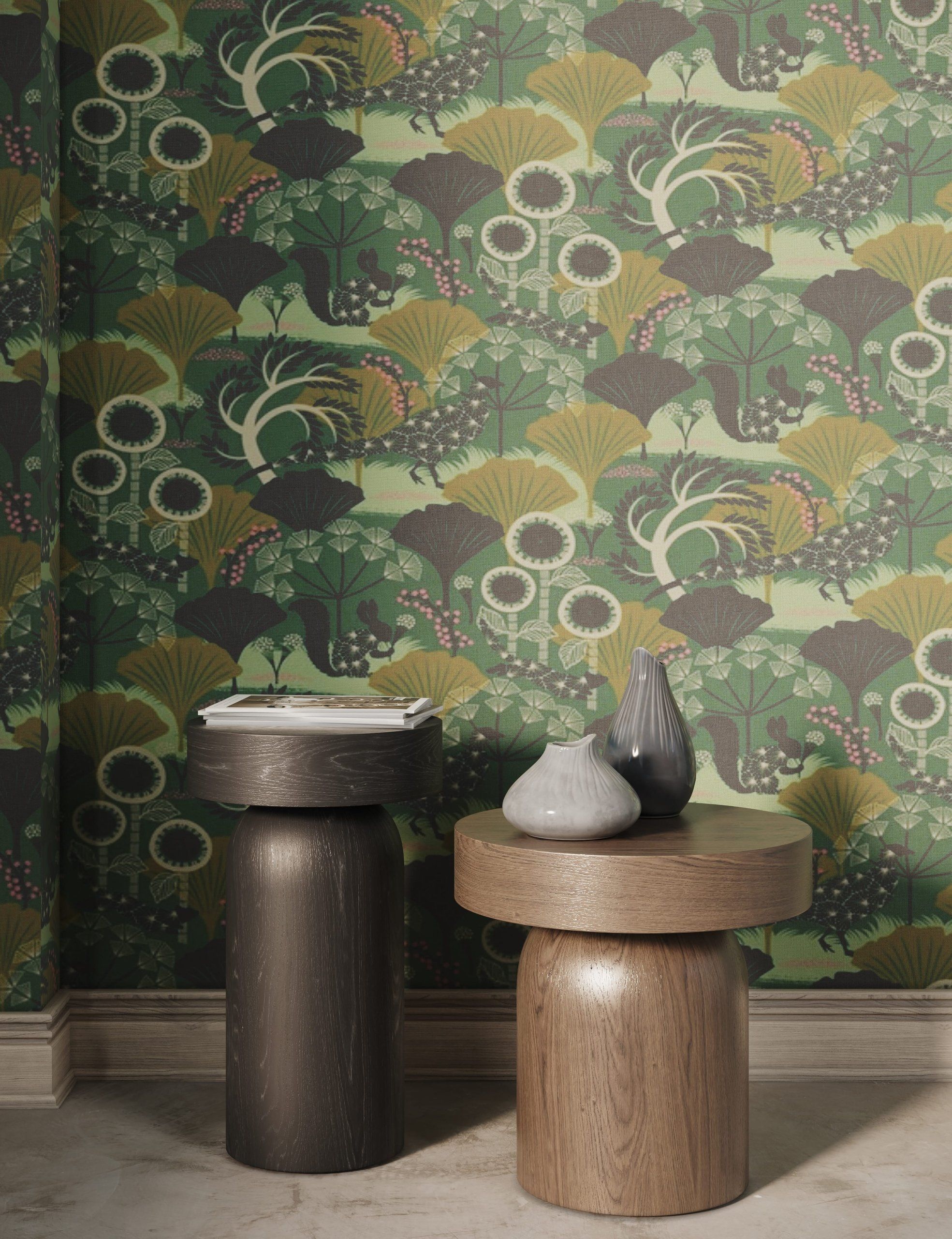 Aesthetics Wallpaper 3D Design Rendering for Product Background