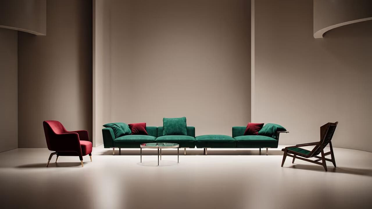 Upholstered Furniture CGI for Digital Marketing