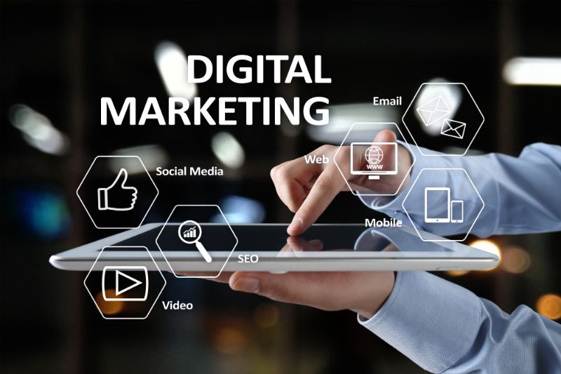 A Marketer Using Digital Tools Instead of Traditional Marketing Ones