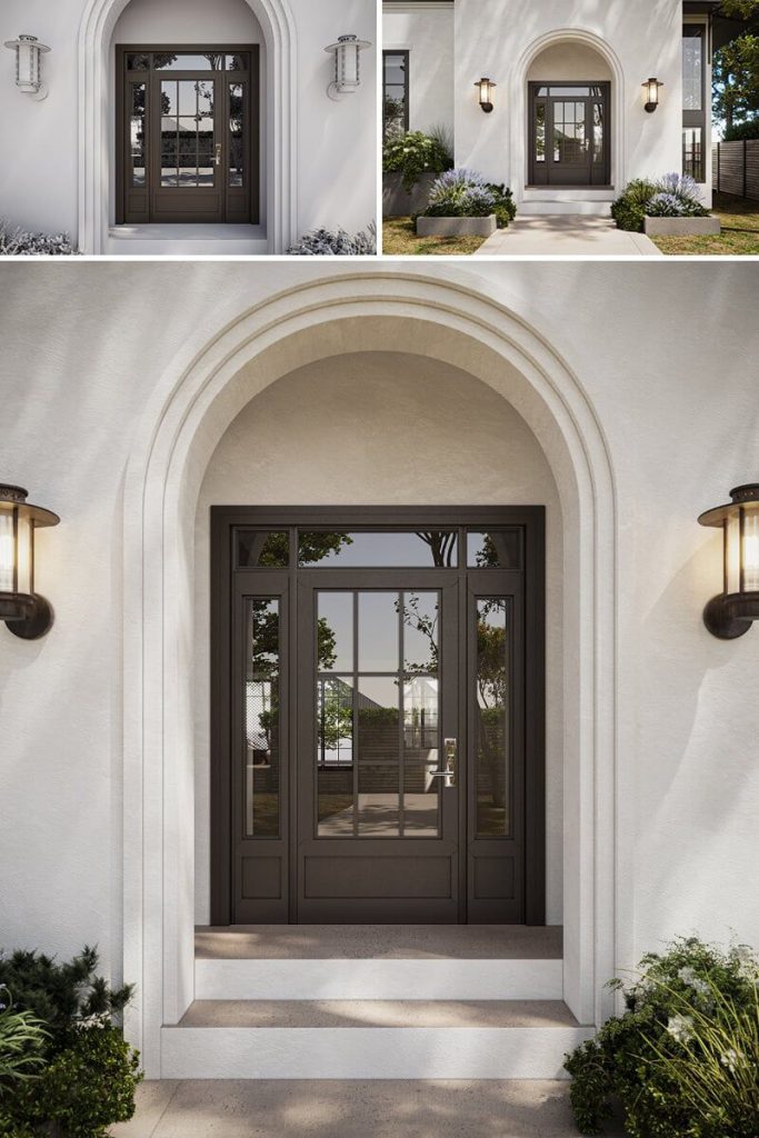 3D Exterior Doorway Rendering – Photorealistic CGI Visualization