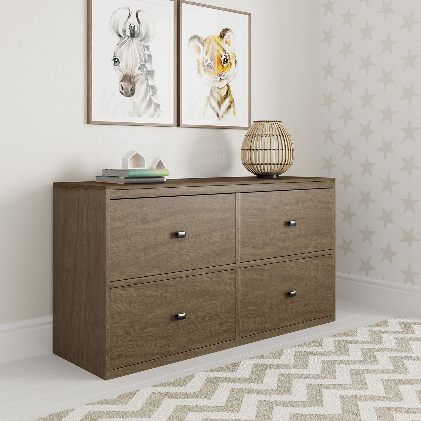 Wooden Cabinet Lifestyle CGI