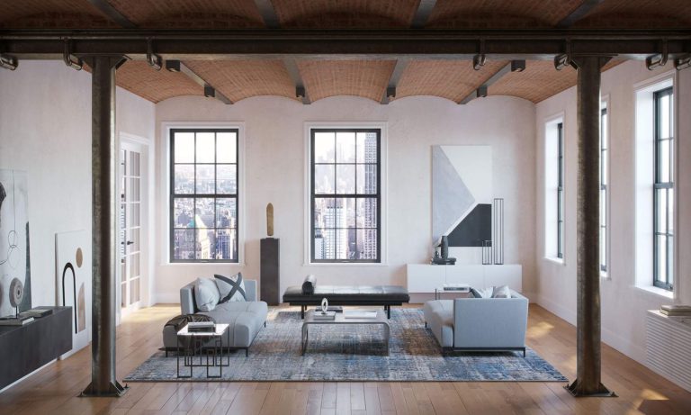 Industrial Interior Design CGI