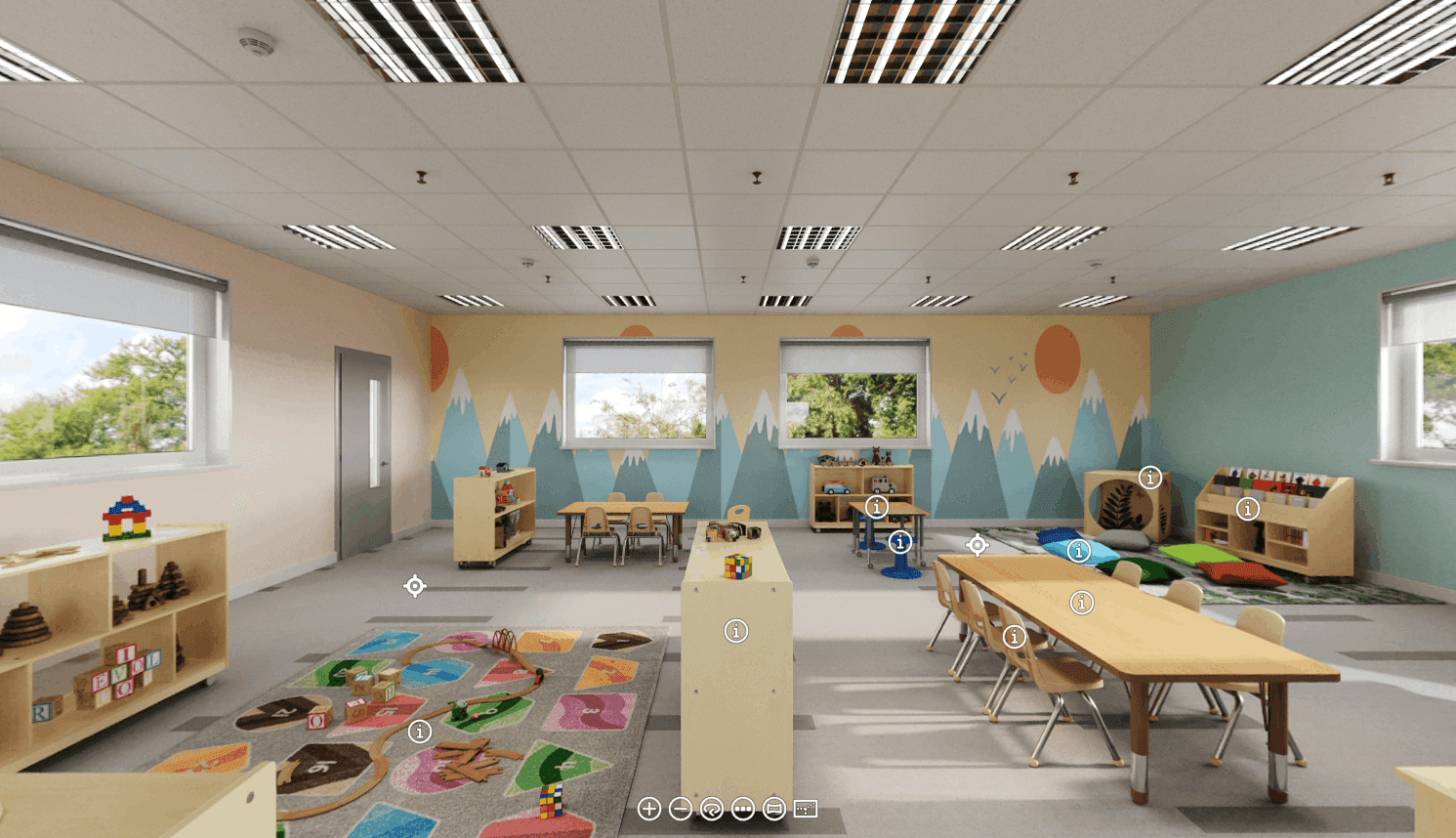 Playroom lifestyle render