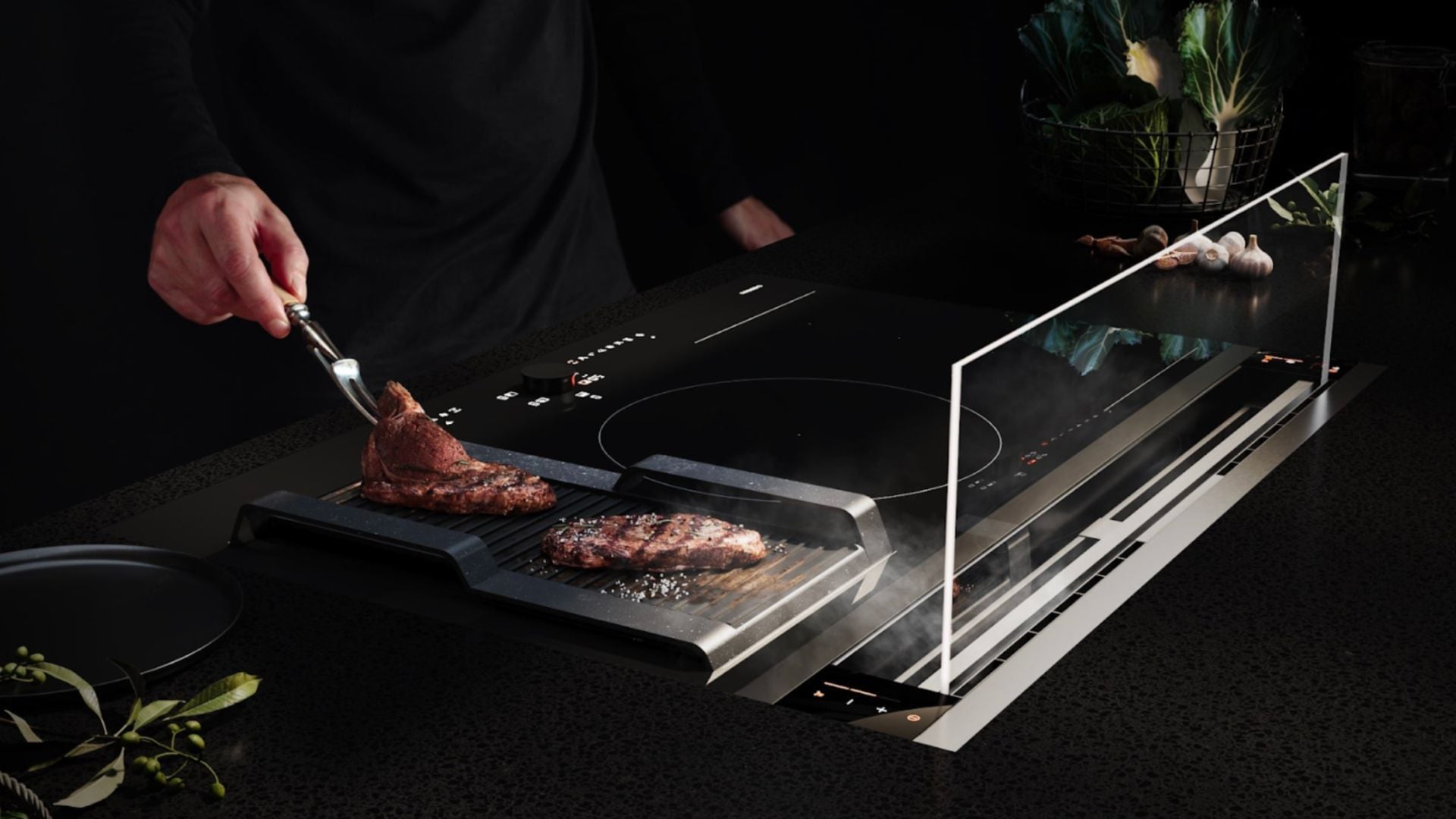 CGI for Kitchen Cooker and Grill Features