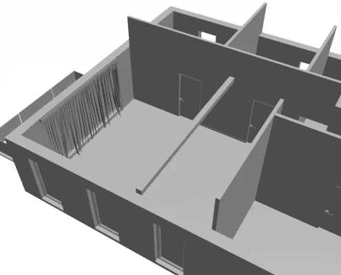 Empty 3D scene