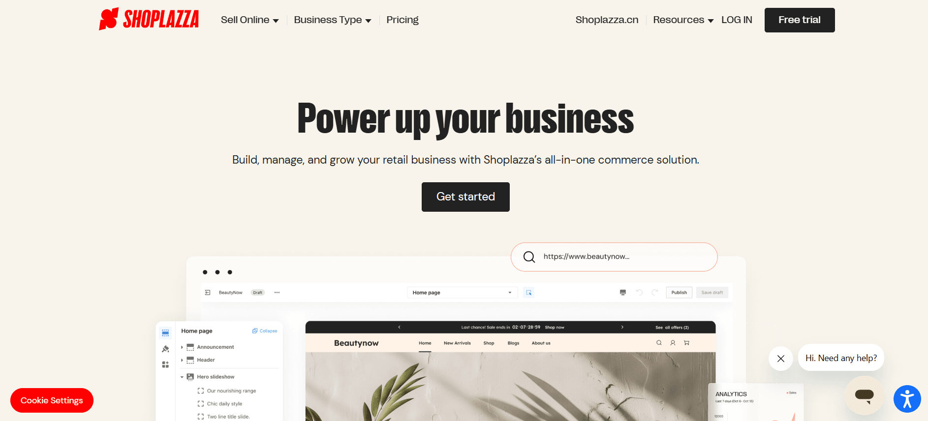 Shoplazza for Furniture Ecommerce