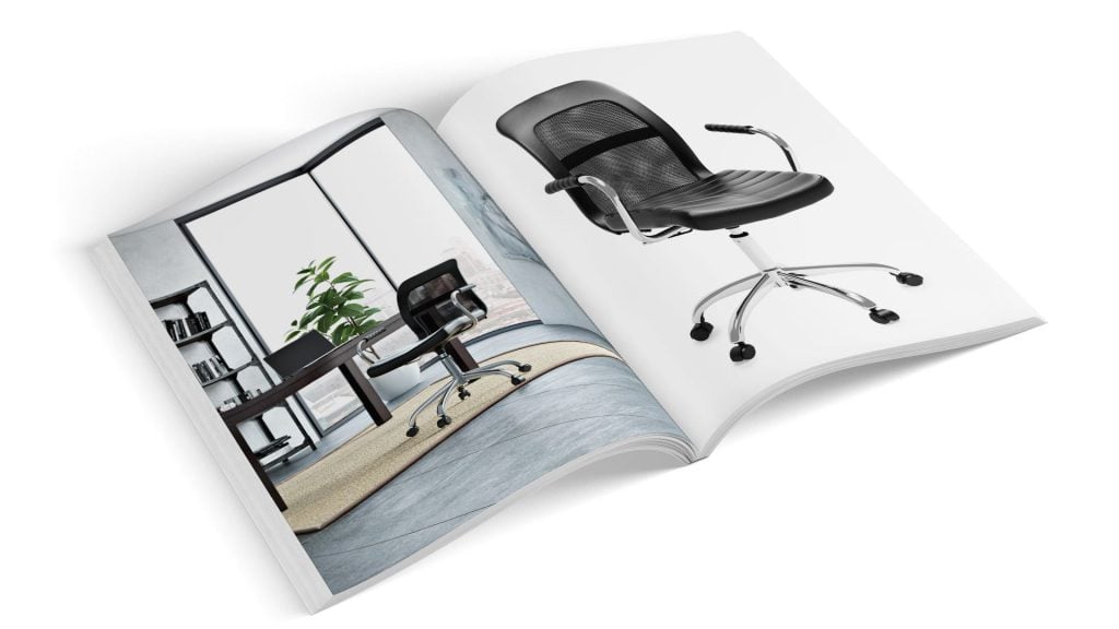 Photorealistic 3D Rendering for an Office Chair made by a Furniture Rendering Company