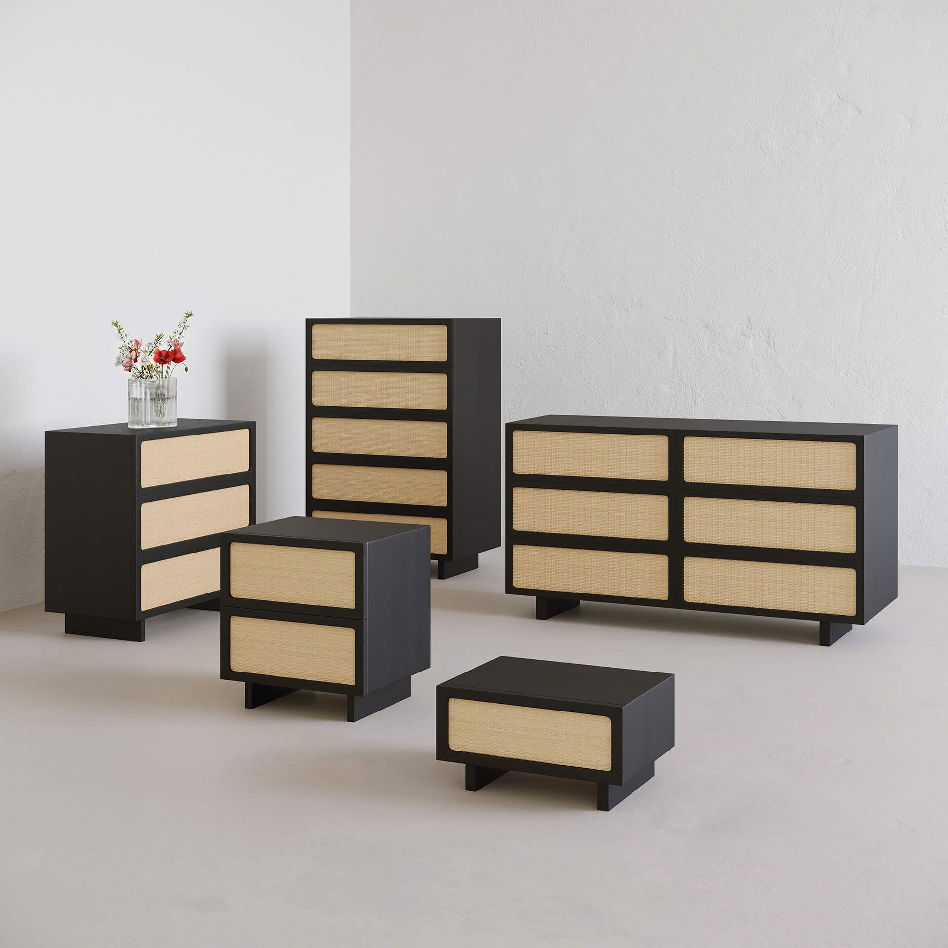 Group 3D Shot for Furniture Set