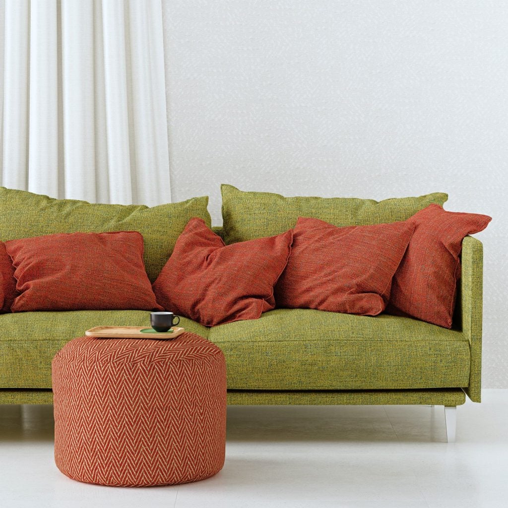 3D Furniture Rendering and Visualization – Modern Sofa and Ottoman