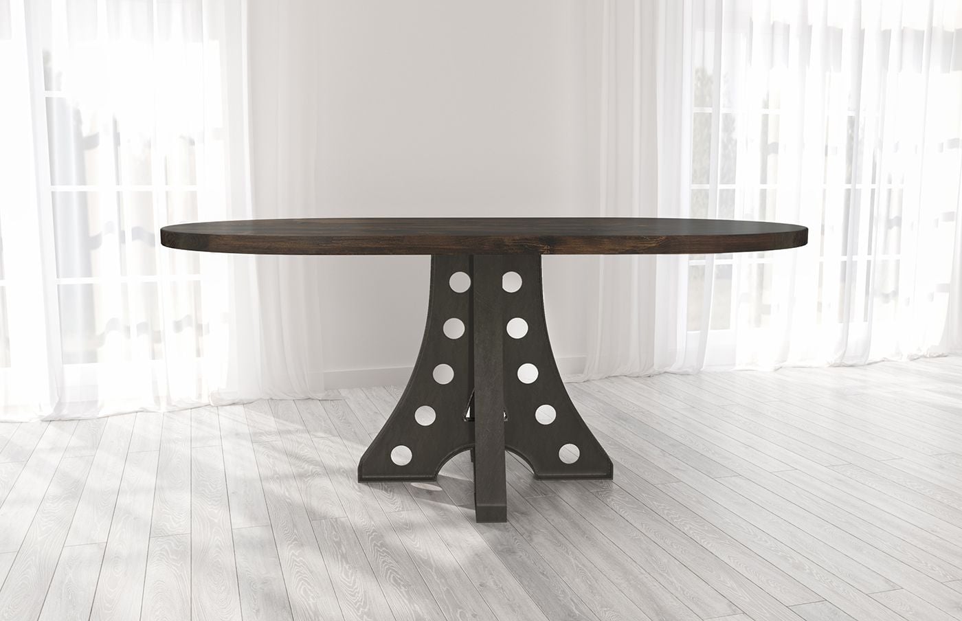 Round Table 3D Render