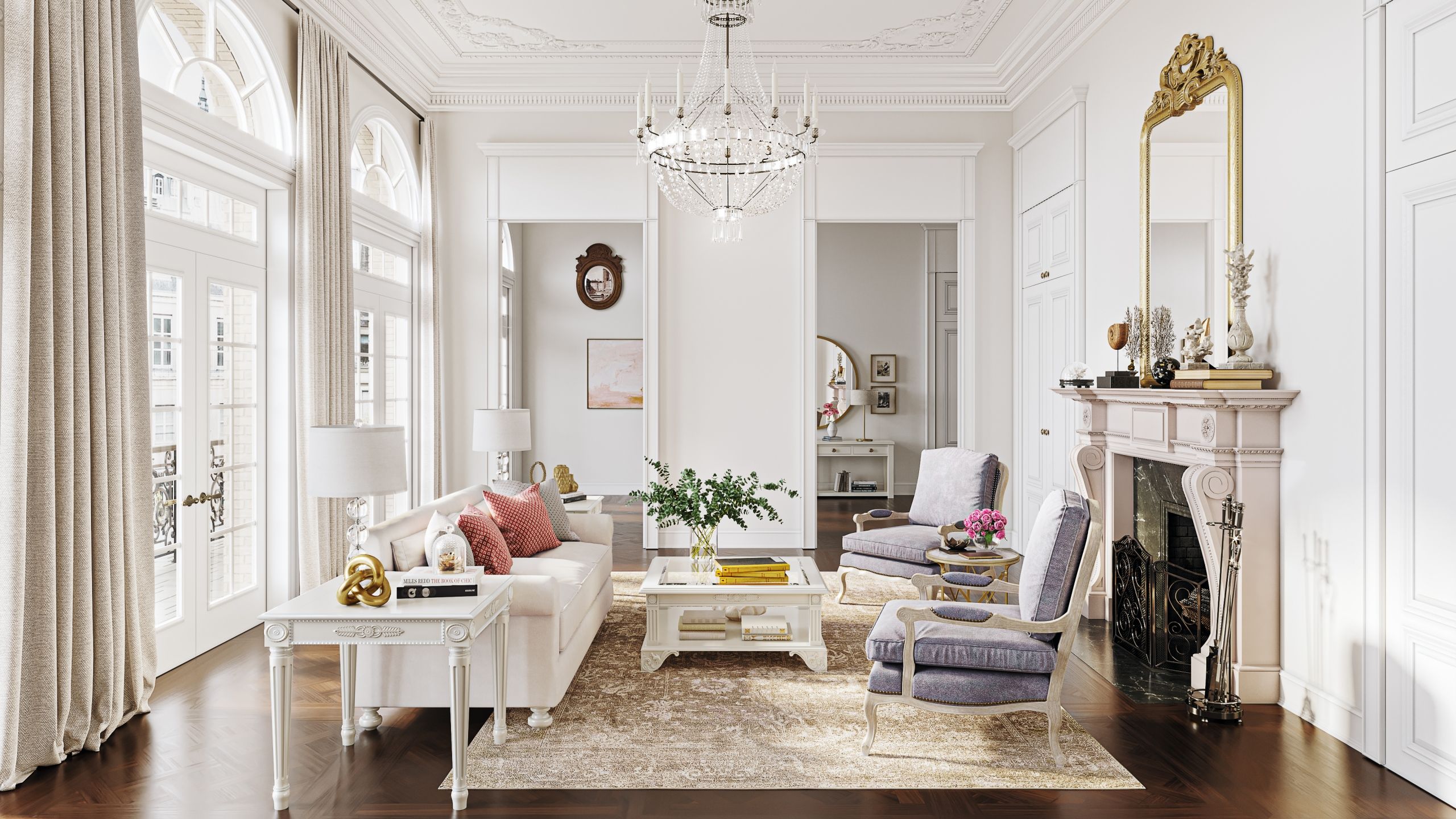 Europe Neoclassic Interior Style