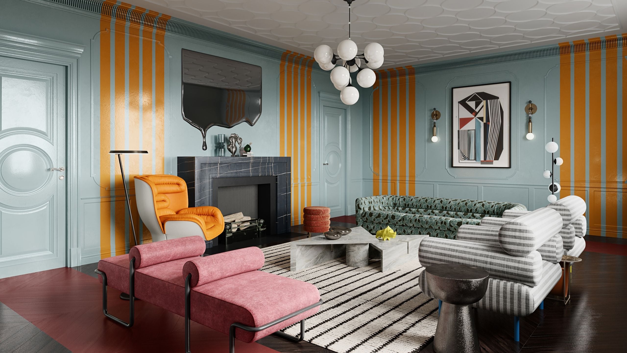 Post-Modern Interior Style