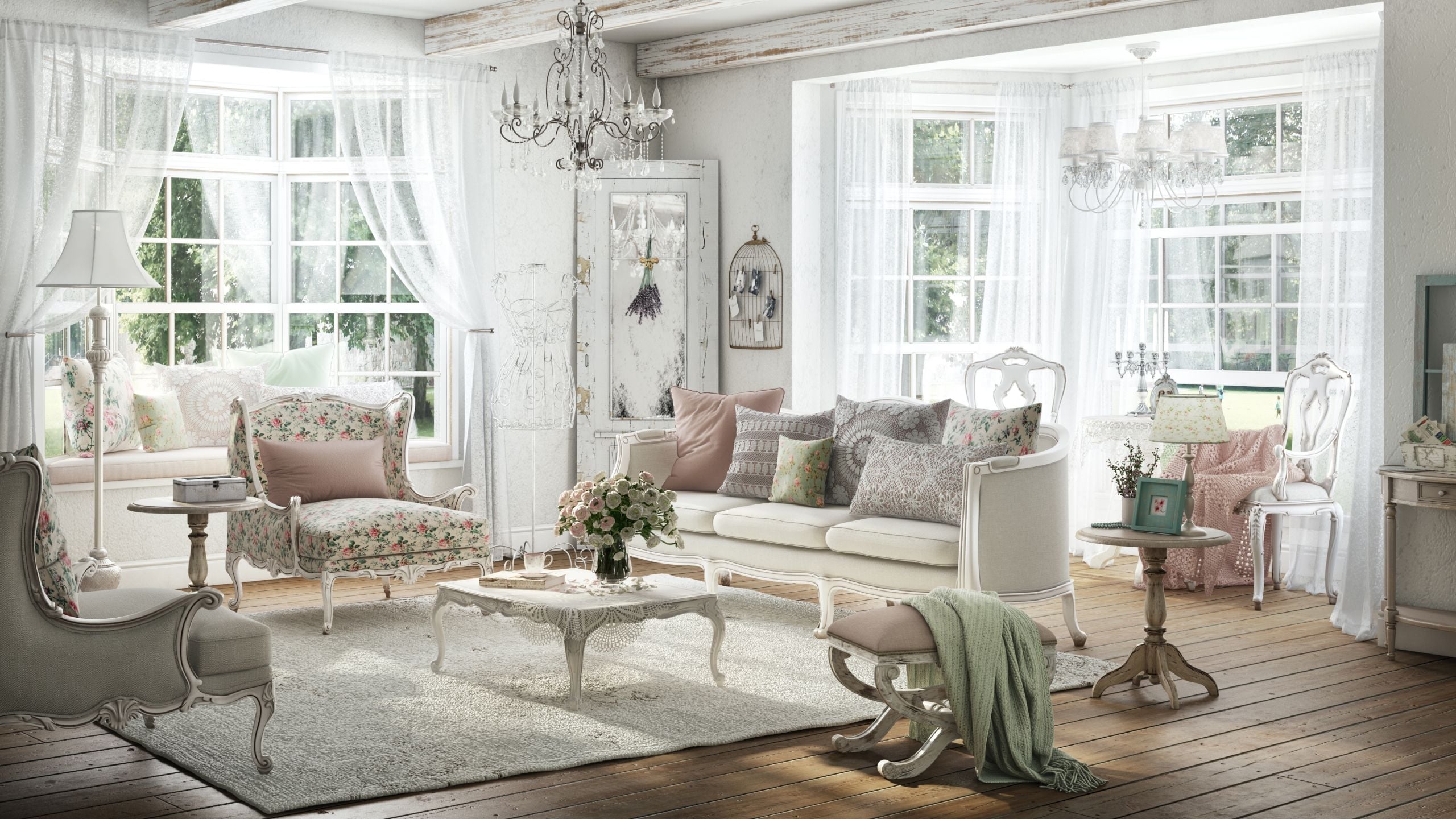 Shabby Chic Interior Style