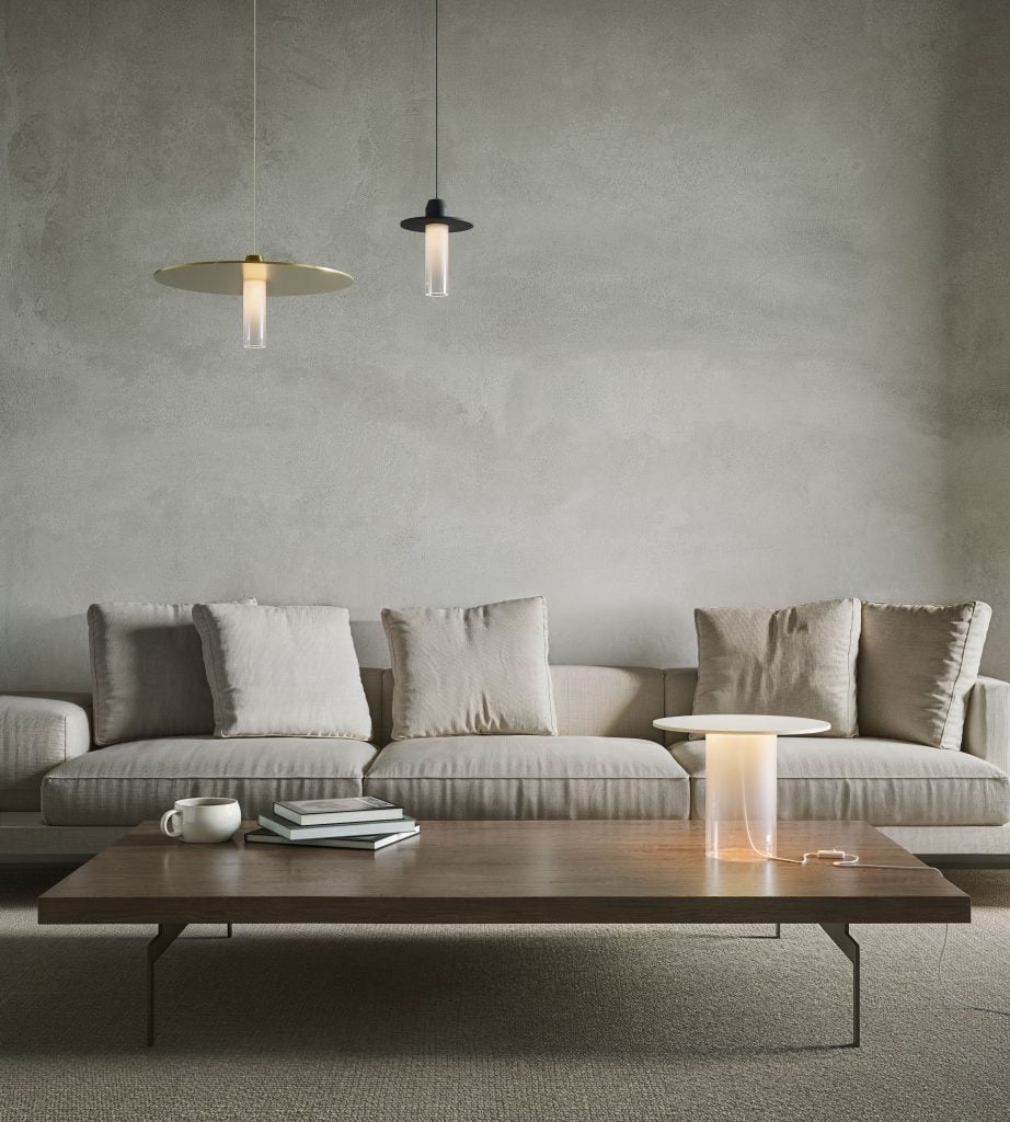 Modern Lighting Fixtures 3D Rendering