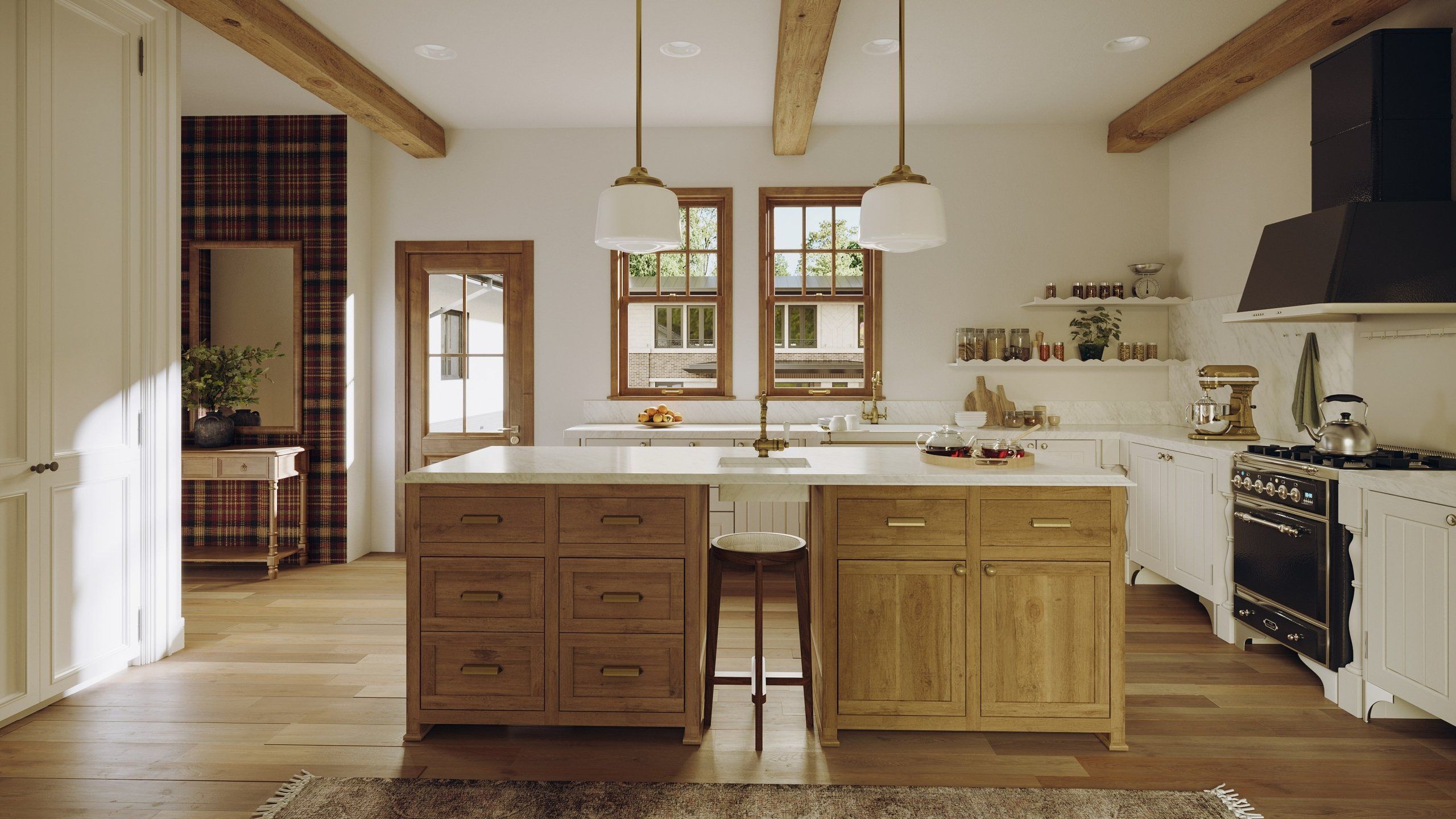 Kitchen Lifestyle 3D Rendering