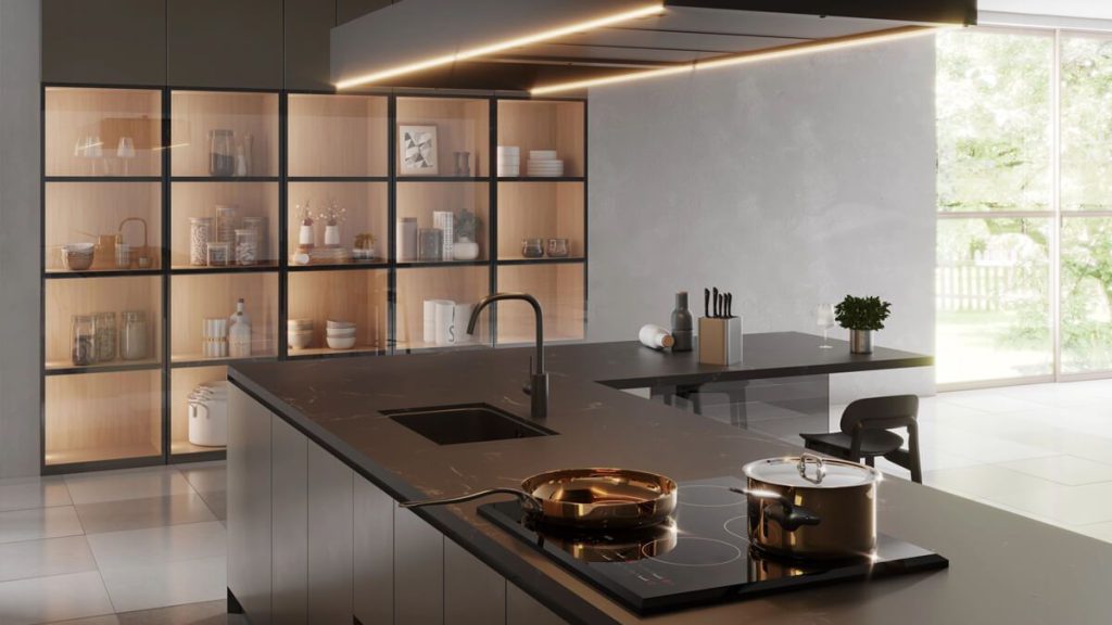 Photoreal 3D Kitchen Interior Rendering