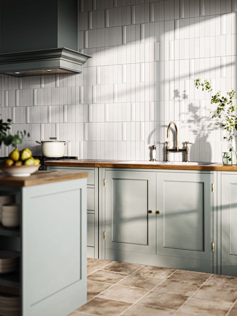 Photorealistic 3D Kitchen Rendering – High-Quality Interior Visualization