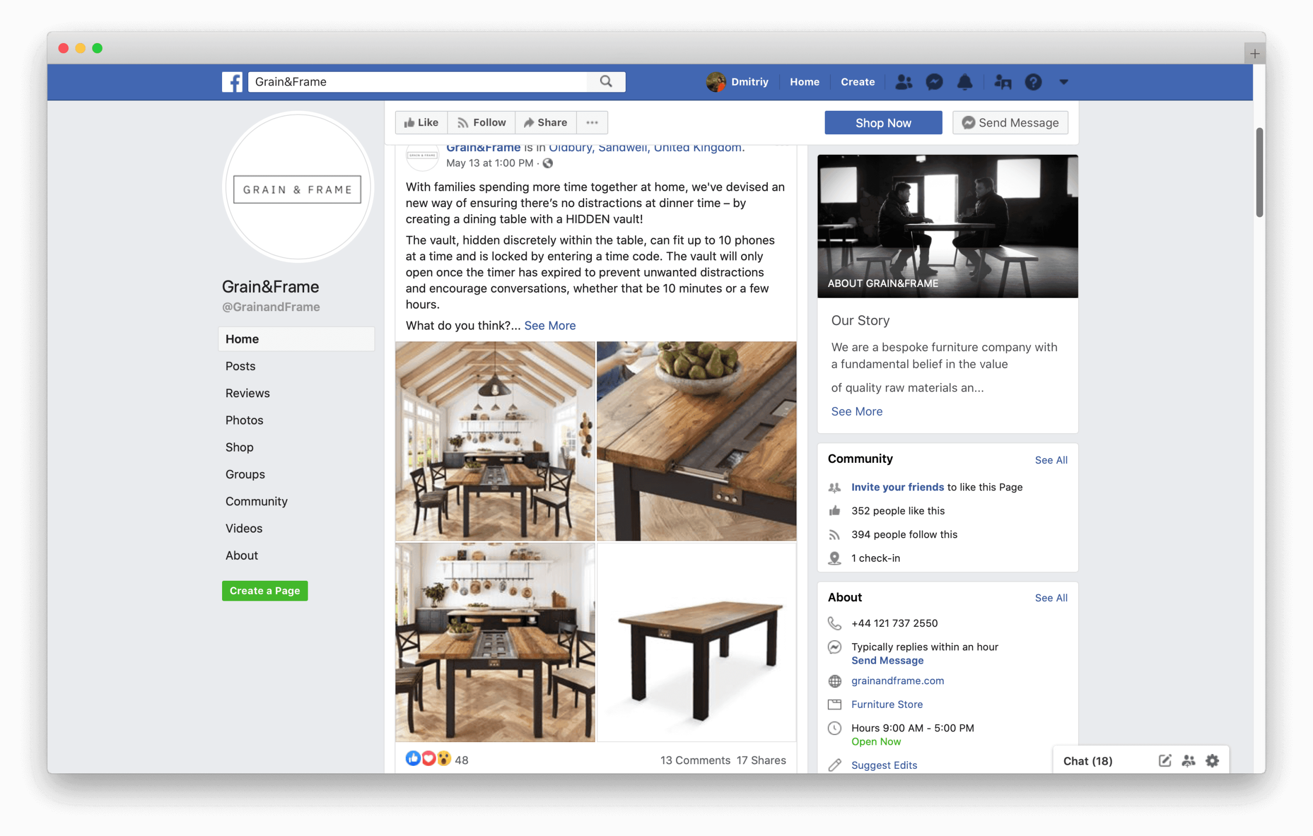 3D furniture modeling and rendering showcasing a dining table with hidden vault, 3D interior visualization, and photorealistic CGI rendering.