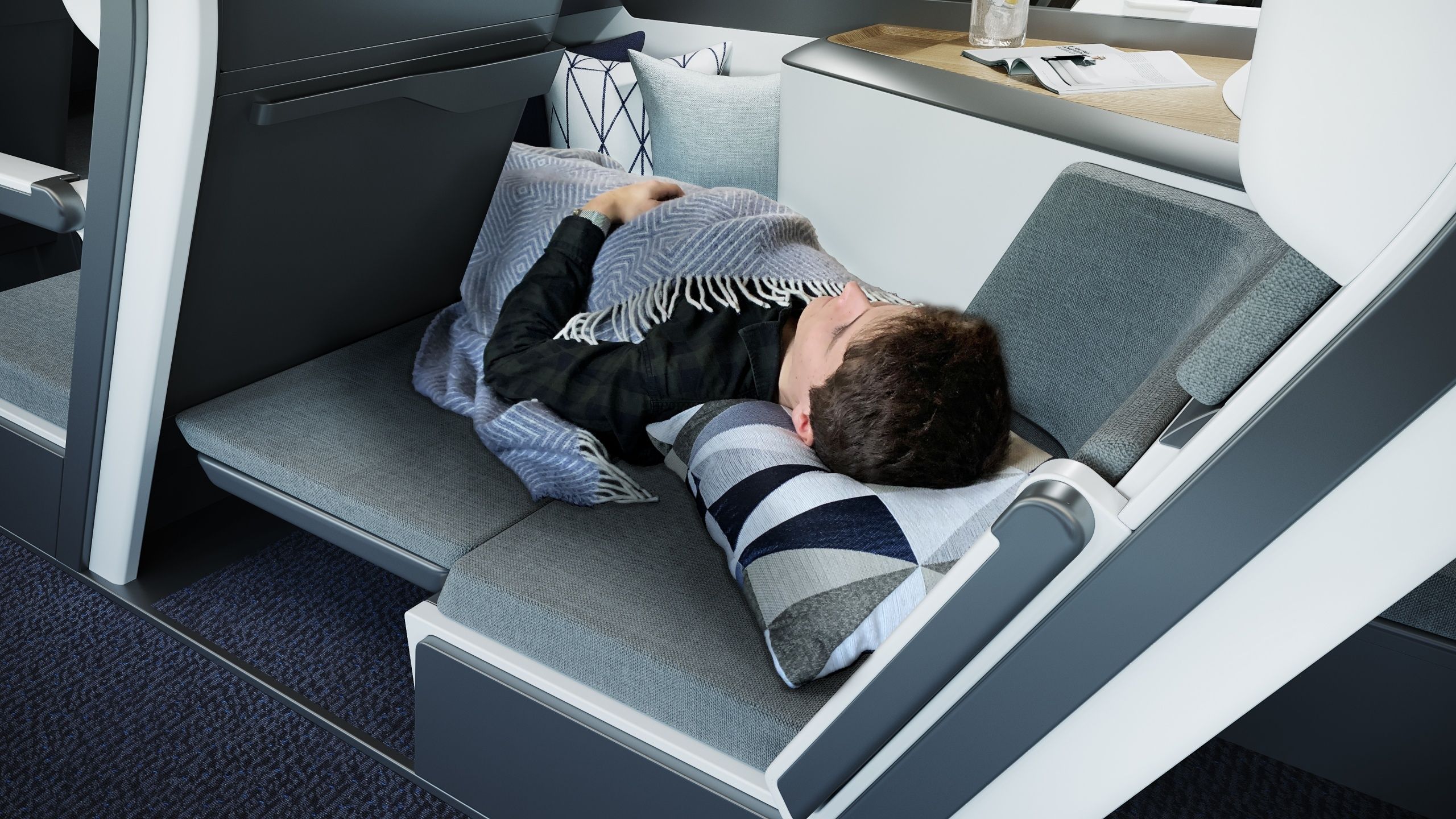 Airplane Seats 3D Visualization