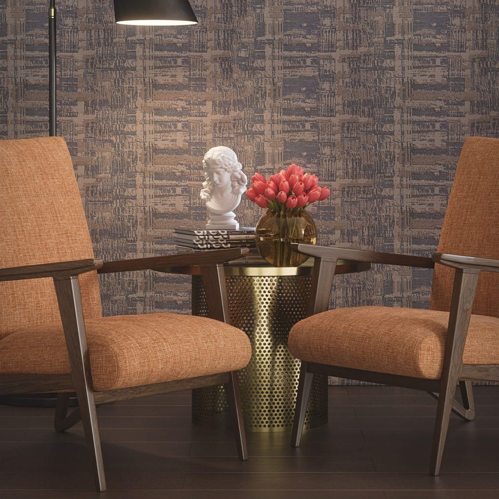 3D Interior Visualization of Modern Furniture Setting