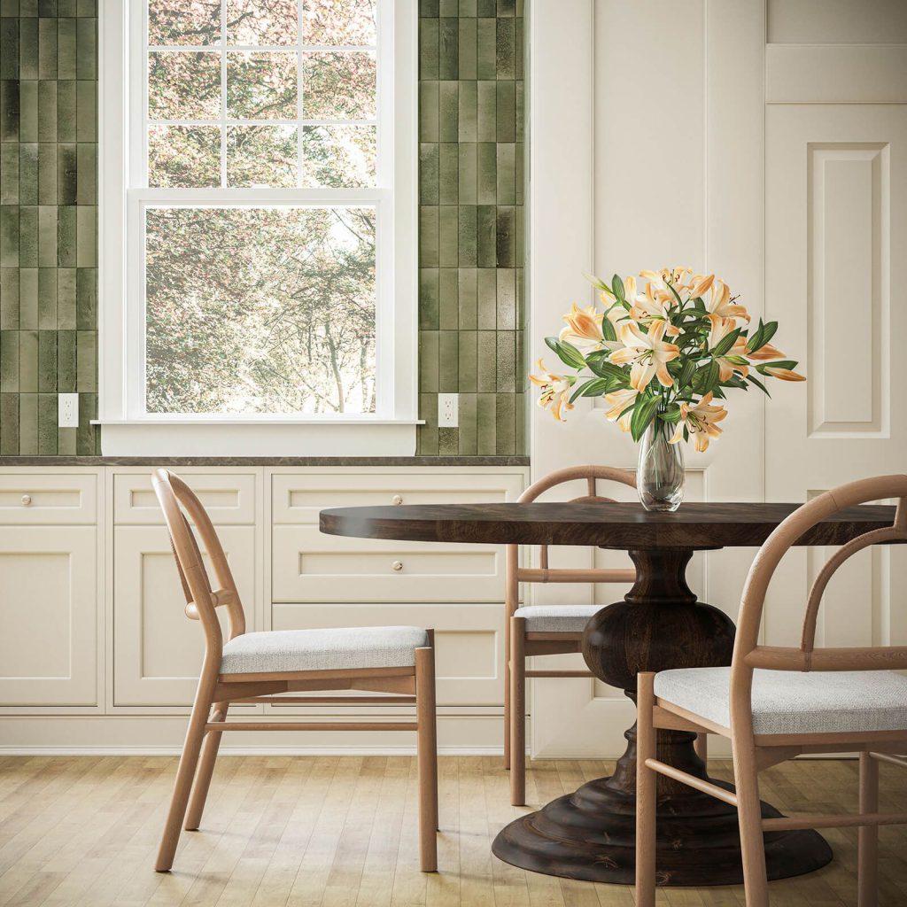 Photorealistic 3D Interior Visualization of Dining Room Furniture
