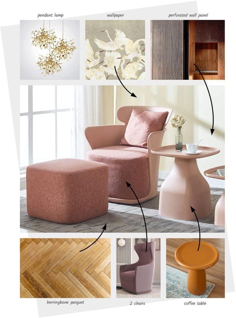 3D Furniture Modeling and Rendering for Interior Design