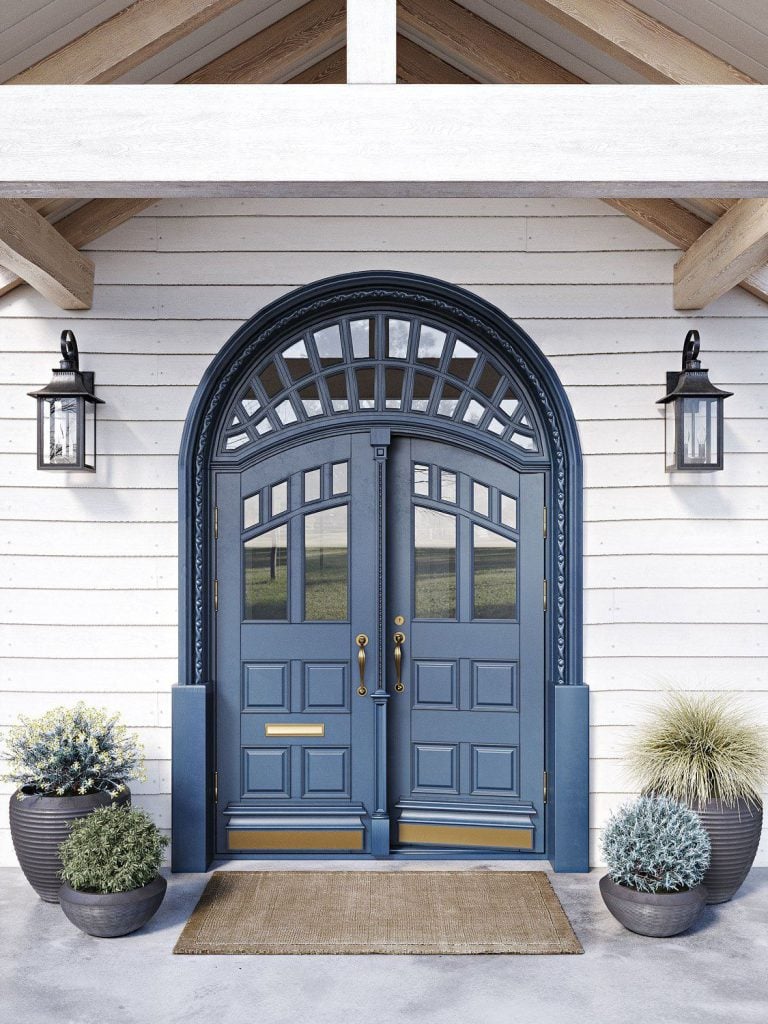 3D Exterior Door Visualization – Photorealistic Rendering