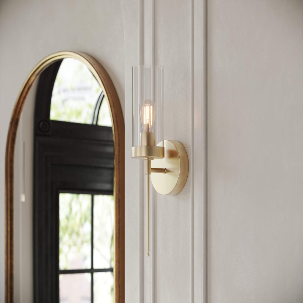 Photorealistic 3D Interior Visualization of Wall Sconce