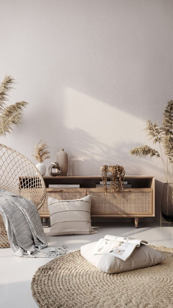 3D Interior Visualization of Modern Furniture