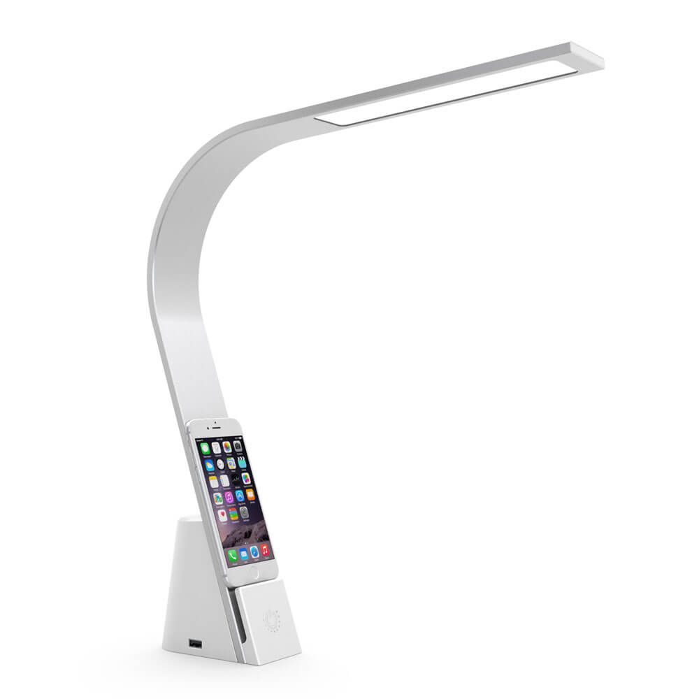 White Background Shot of a LED Lamp