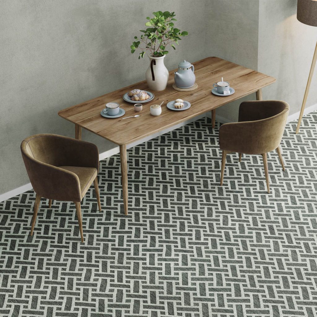 3D Furniture Rendering and Visualization of Dining Room Setup