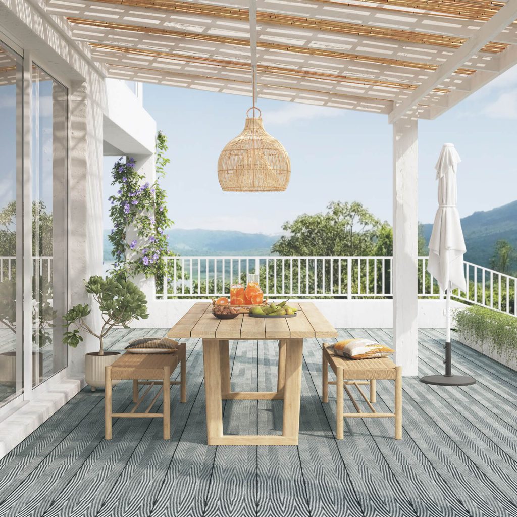 3D Furniture Modeling and Visualization of Outdoor Patio