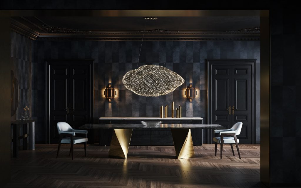 Luxury Chandelier 3D Visualization