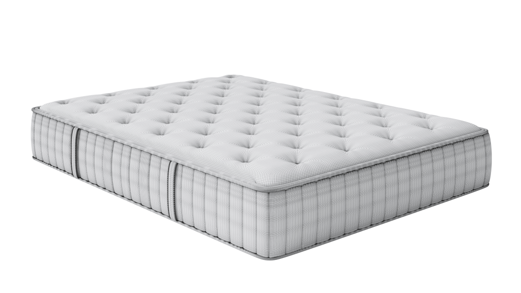 3D Furniture Modeling and Rendering of Mattress