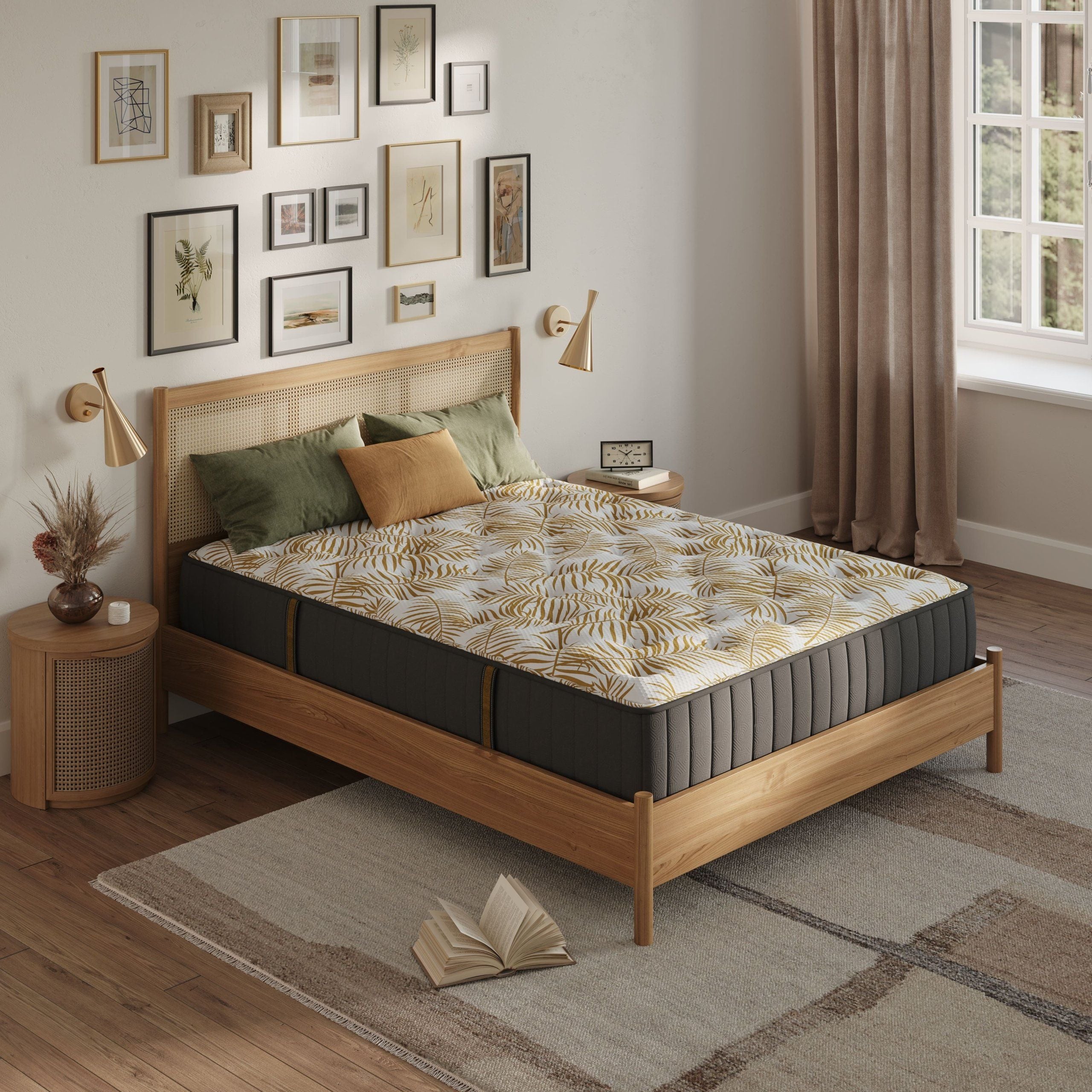 High-quality CGI of a Mattress in a Realistic Context