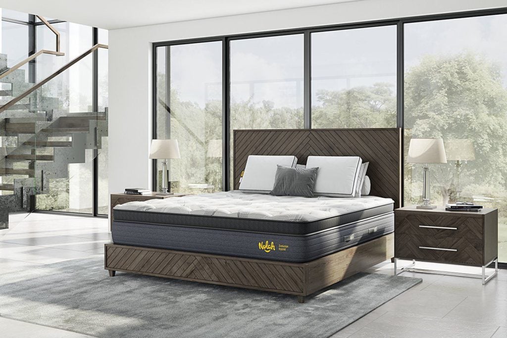 3D Furniture Rendering of stylish Bedroom Interior