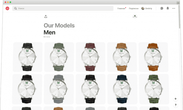3D product visualization showcasing men's watches with photorealistic rendering and CGI solutions