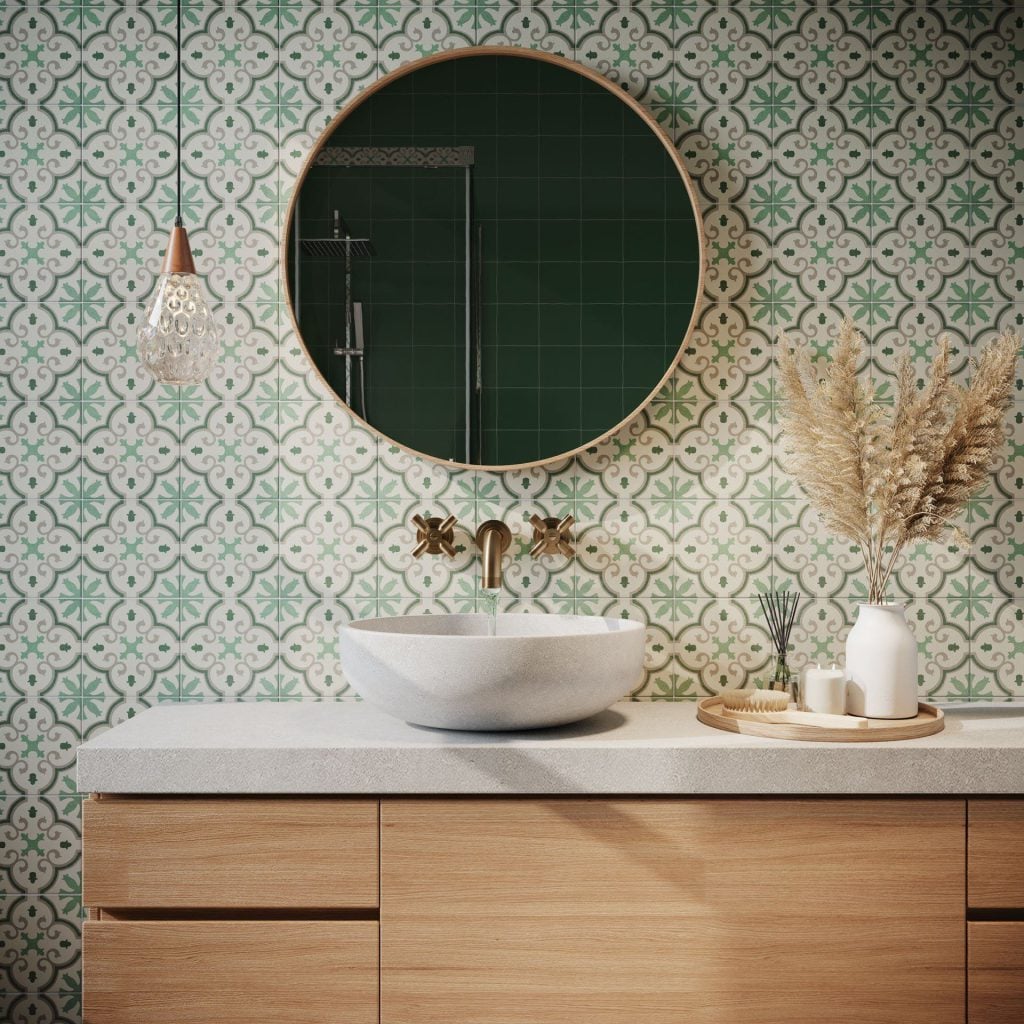 Photorealistic 3D Interior Rendering of Bathroom Vanity