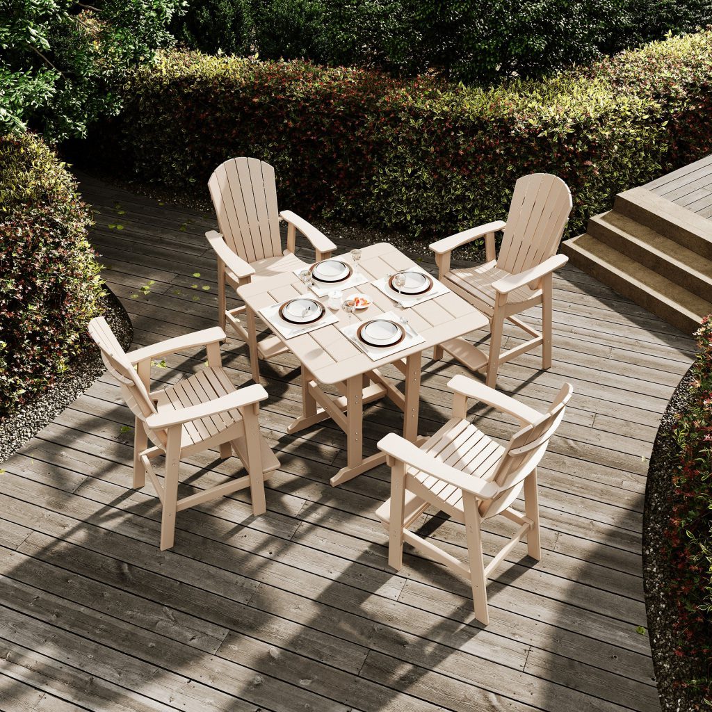 3D Furniture Rendering of Outdoor Patio Set