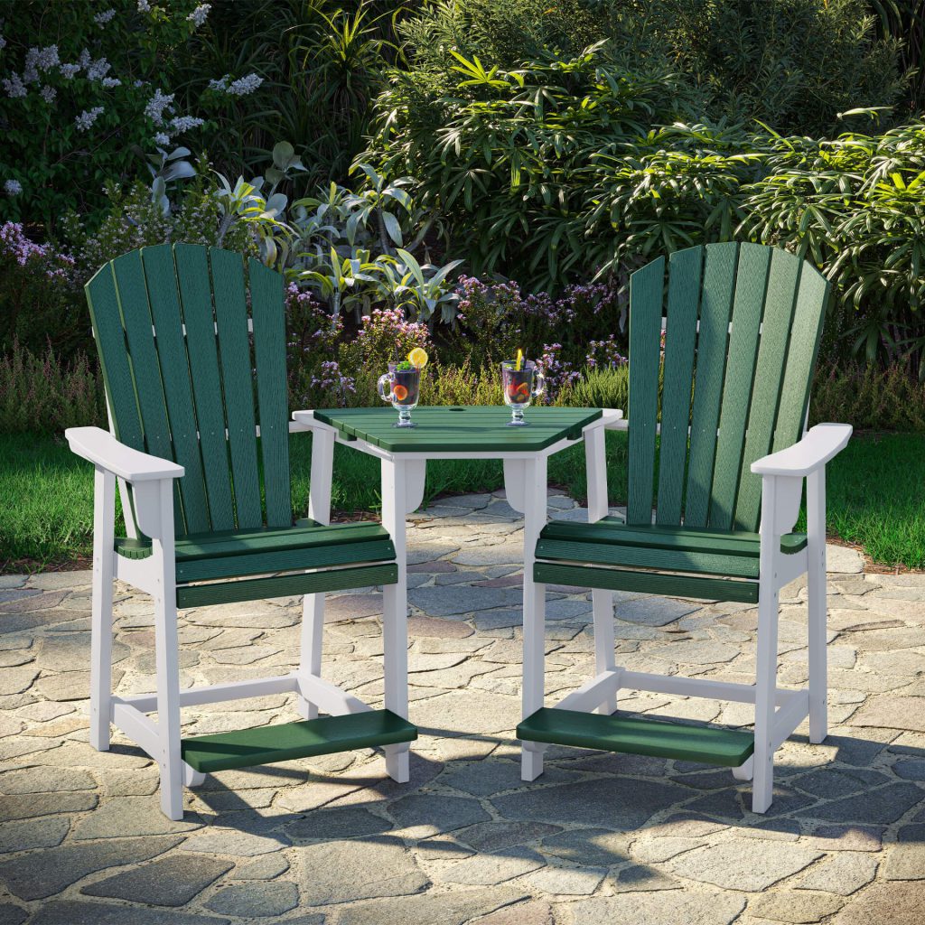 3D fittings Rendering of Outdoor Patio Set