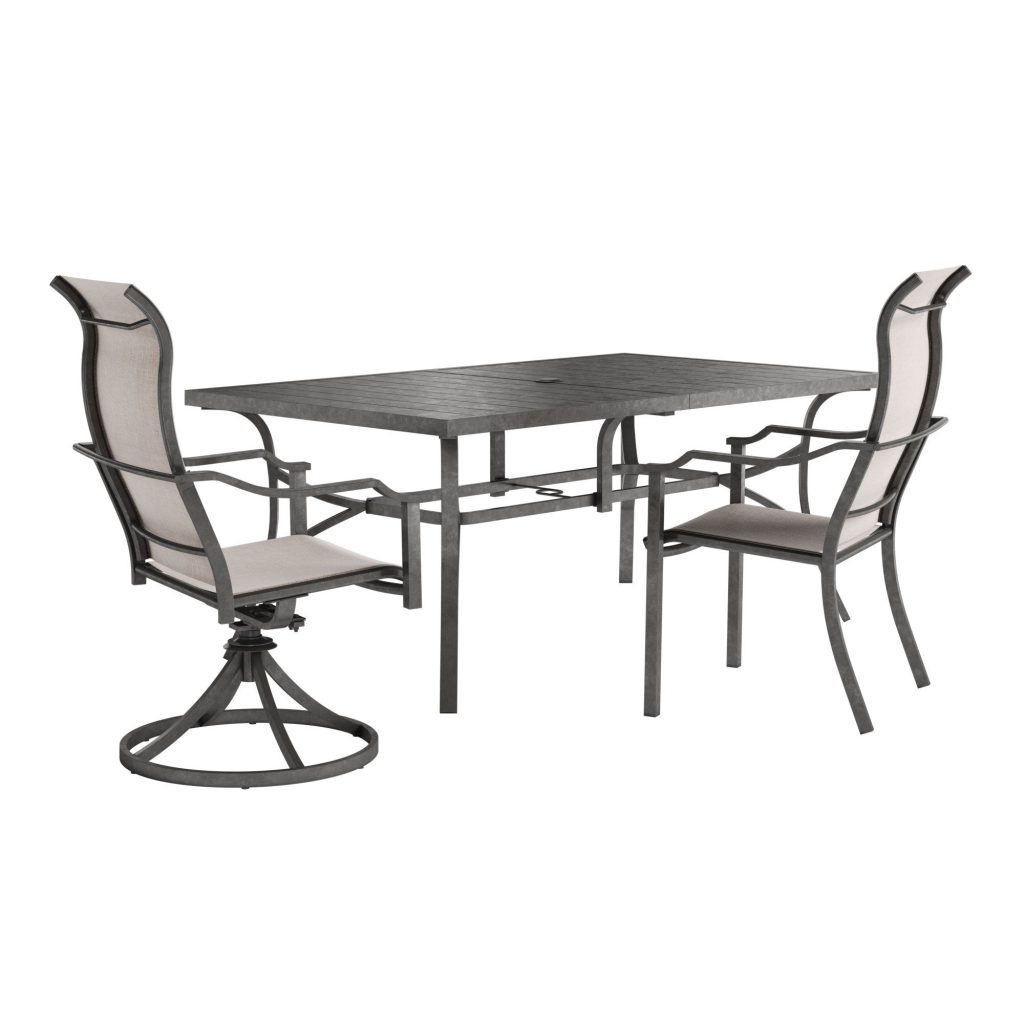 Furniture 3D Rendering of Outdoor Dining Set