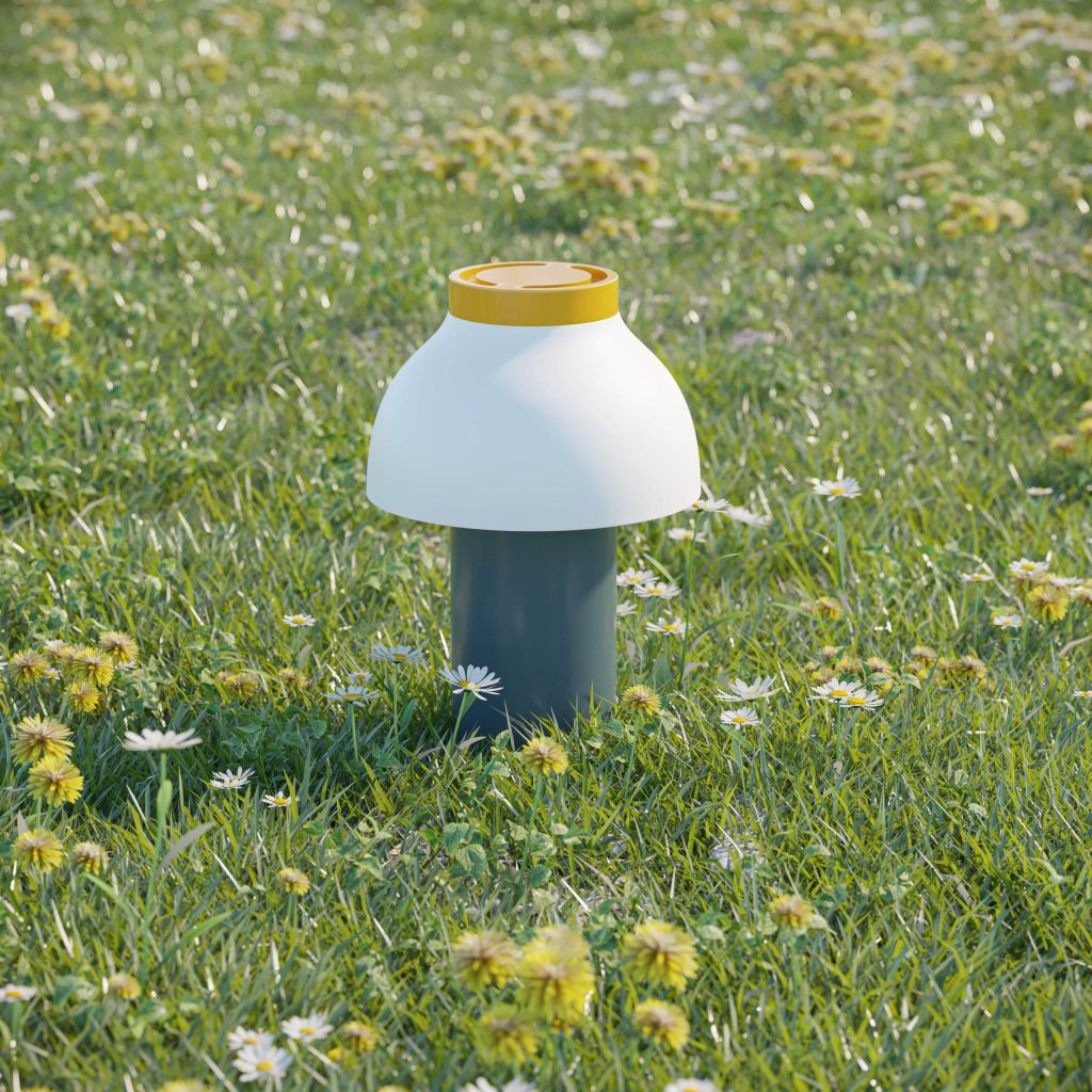 3D Product Rendering of Outdoor fittings in Natural Setting