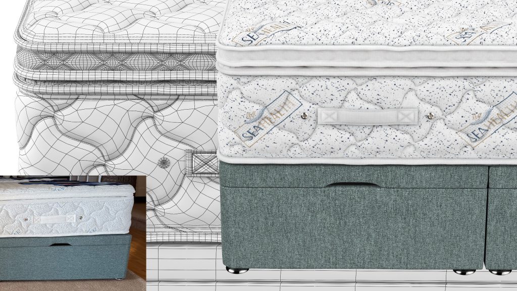 Photo-Based 3D Modeling and Texturing of a Mattress