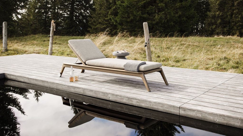 3D Furniture Rendering of Outdoor Lounge Chair